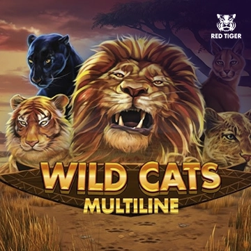 Redtiger : Wild Cats Multiline - BETPLAY138